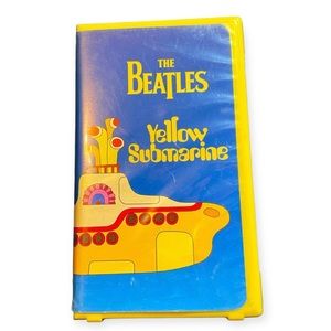 Vintage The Beatles Yellow Submarine (1968) VHS, Re Released in 1999